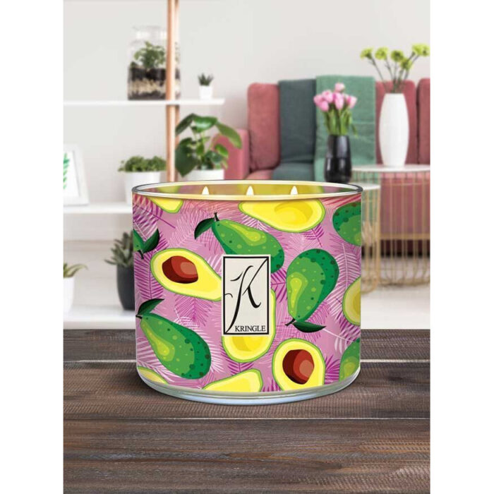 Avocado & Palm 396g Tumbler 3-Docht – Produktansicht