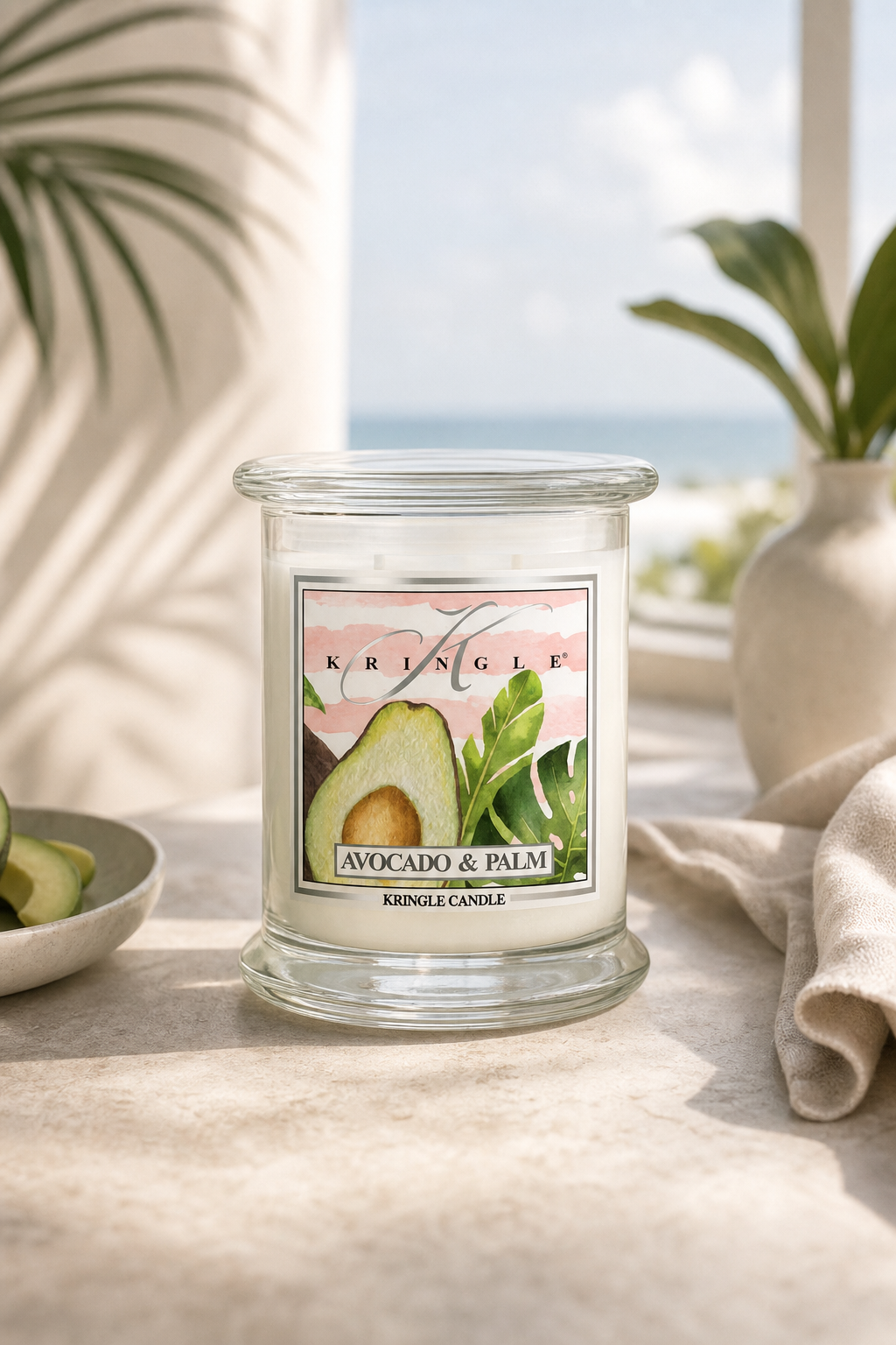 Avocado & Palm 411g in einer stimmungsvollen Anwendungsszene