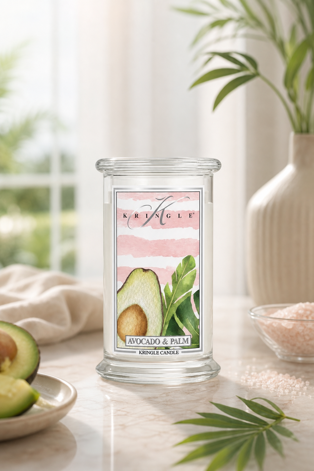 Avocado & Palm 623g in einer stimmungsvollen Anwendungsszene