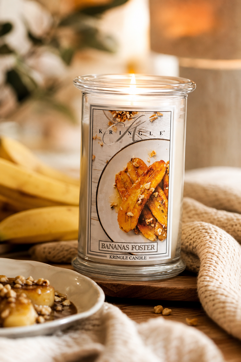 Bananas Foster 623g in einer stimmungsvollen Anwendungsszene