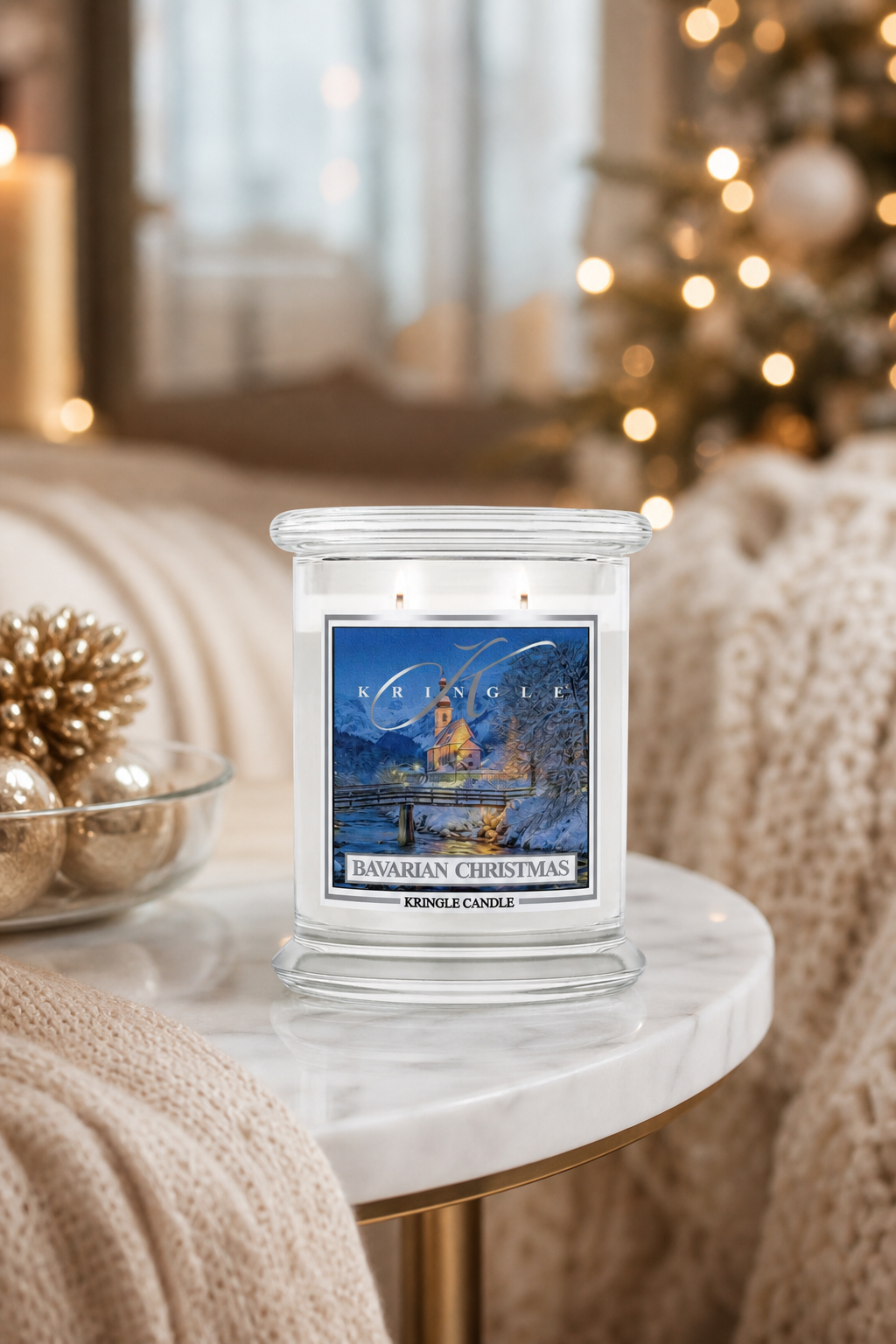 Bavarian Christmas 411g in einer stimmungsvollen Anwendungsszene