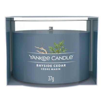 Yankee Candle Bayside Cedar Kerze in Verpackung, 37 g