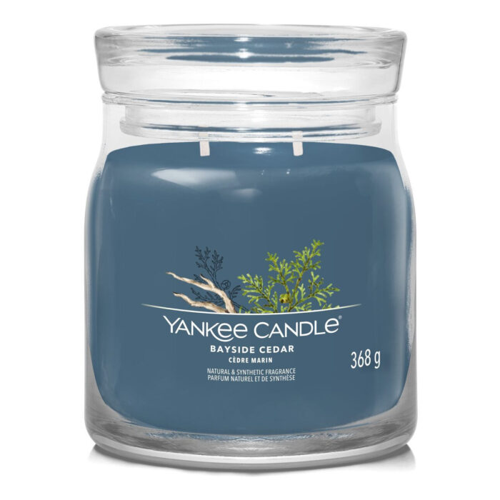 Bayside Cedar Signature Medium Jar 368g 2-Docht – Produktansicht