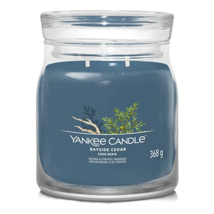 Bayside Cedar Signature Medium Jar 368g 2-Docht – Produktansicht
