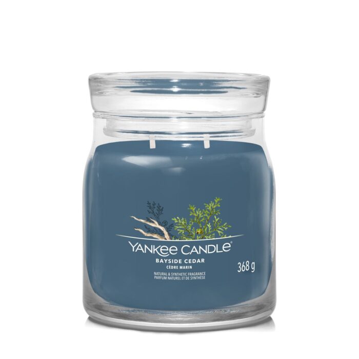 Bayside Cedar Signature Medium Jar 368g 2-Docht – Produktansicht