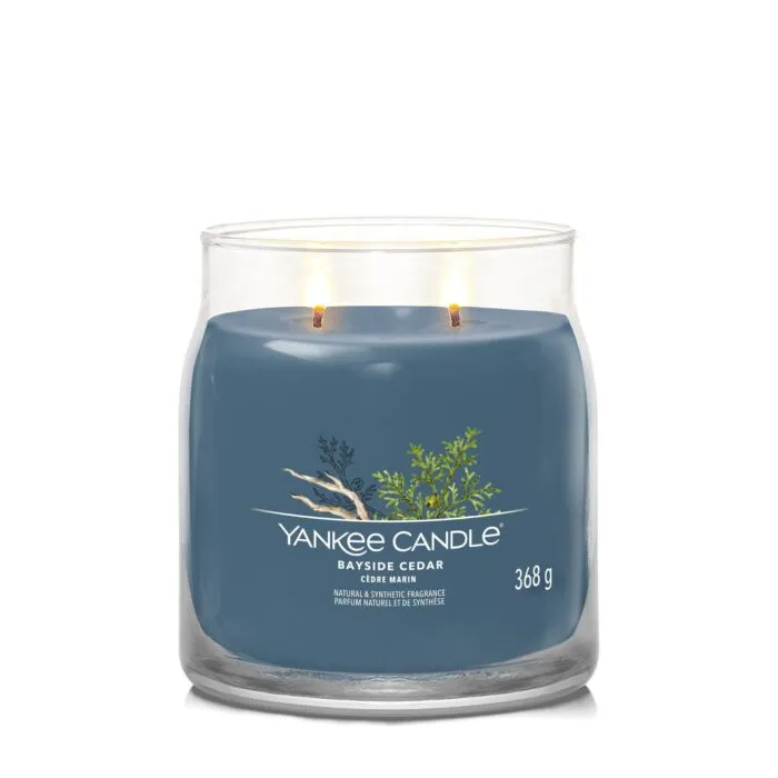 Bayside Cedar Signature Medium Jar 368g 2-Docht – Produktansicht