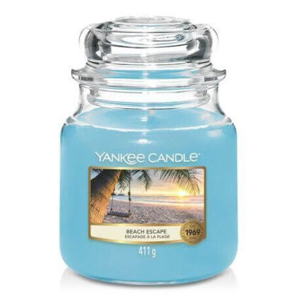 Yankee Candle Beach Escape Kerze im Glas mit Deckel