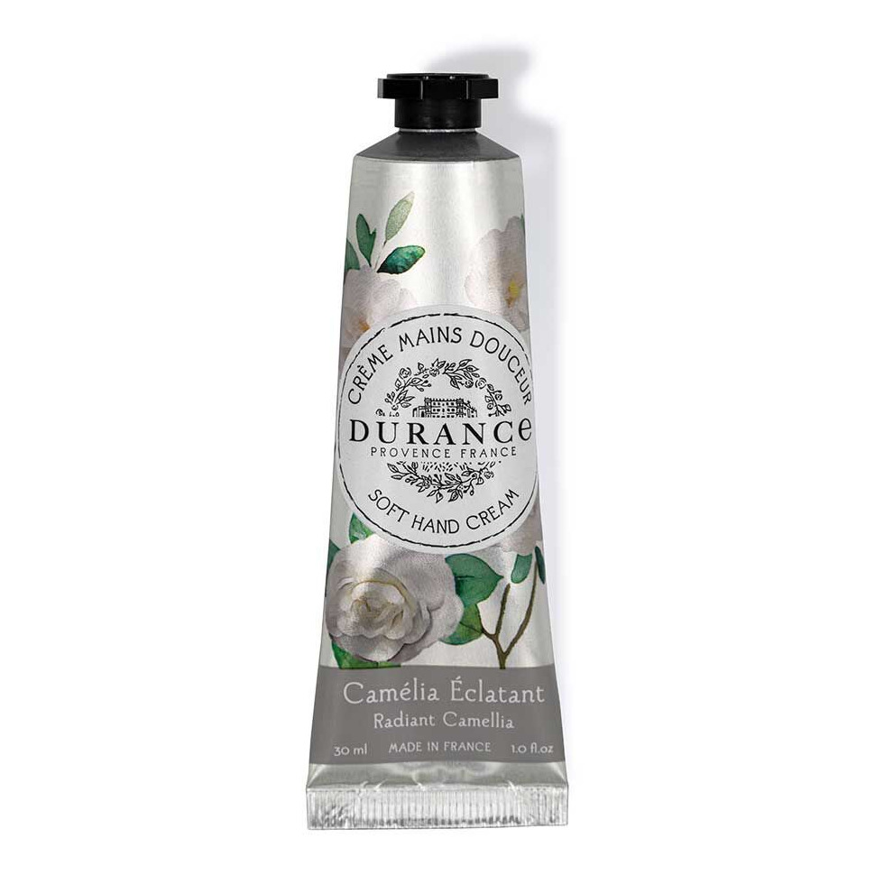 Produktbild Berauschende Kamelie Handcreme 10ml Reisegrösse – Hauptansicht