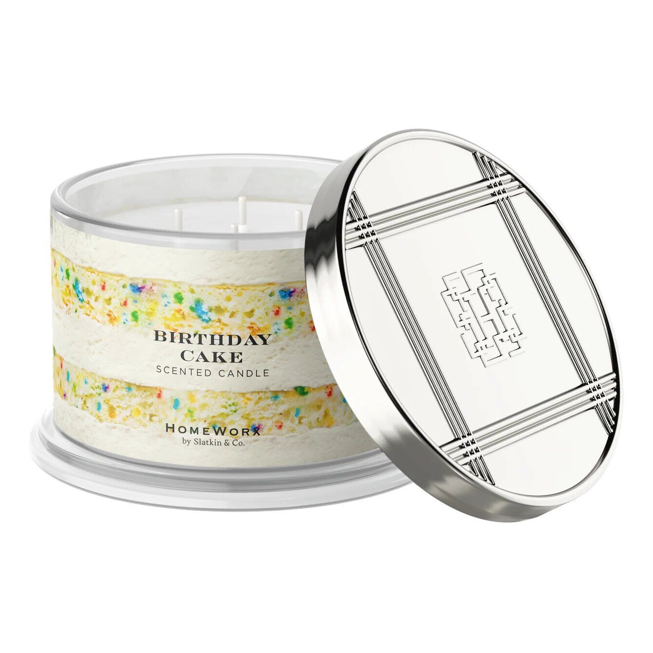 Produktbild Birthday Cake 510g (4-Docht) – Hauptansicht
