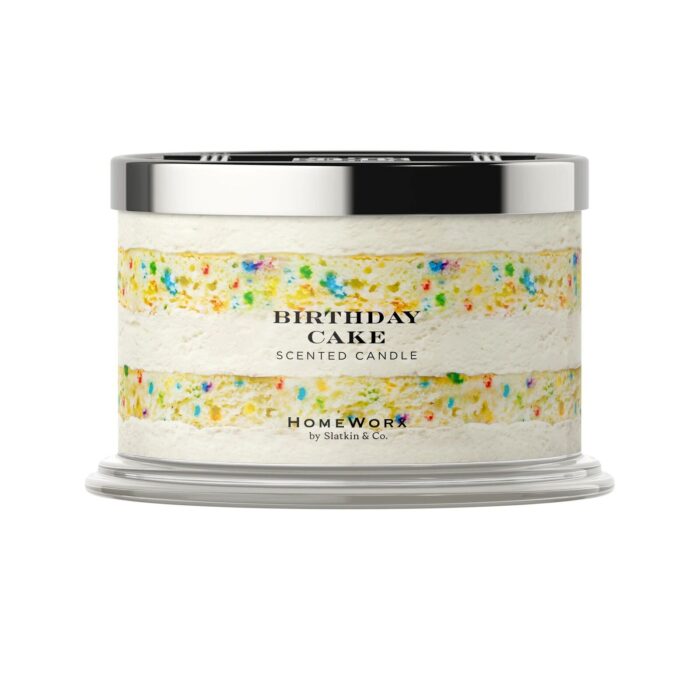 Birthday Cake 510g (4-Docht) – Produktansicht