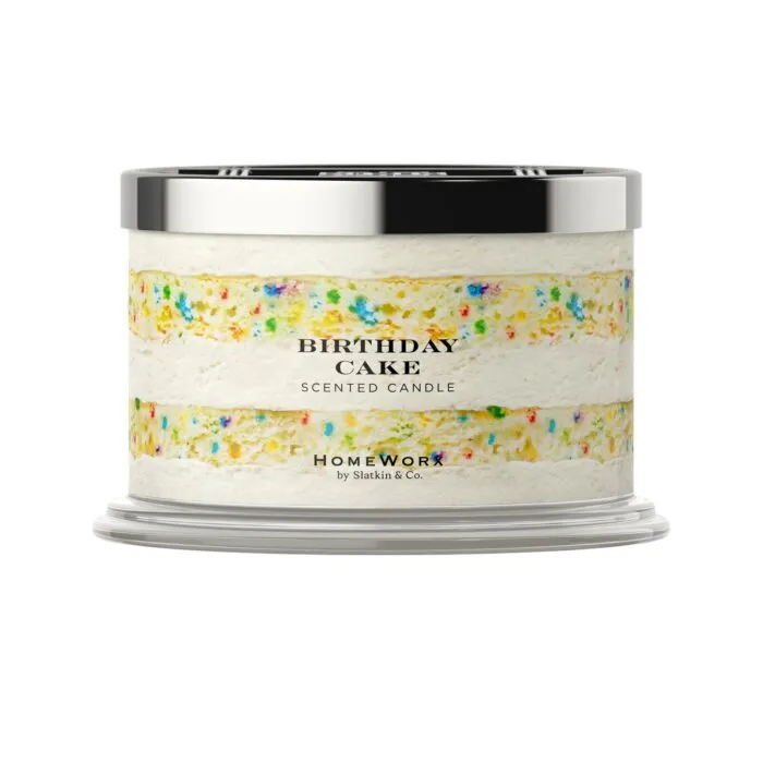 Birthday Cake 510g (4-Docht) – Produktansicht