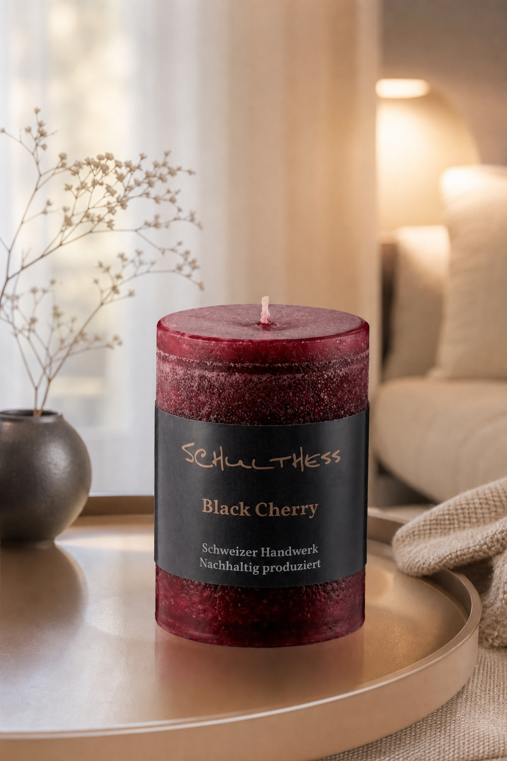 Black Cherry 250g in einer stimmungsvollen Anwendungsszene