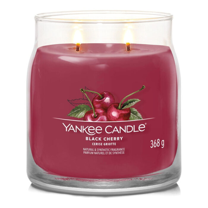 Black Cherry Signature Medium Jar 368g 2-Docht – Produktansicht