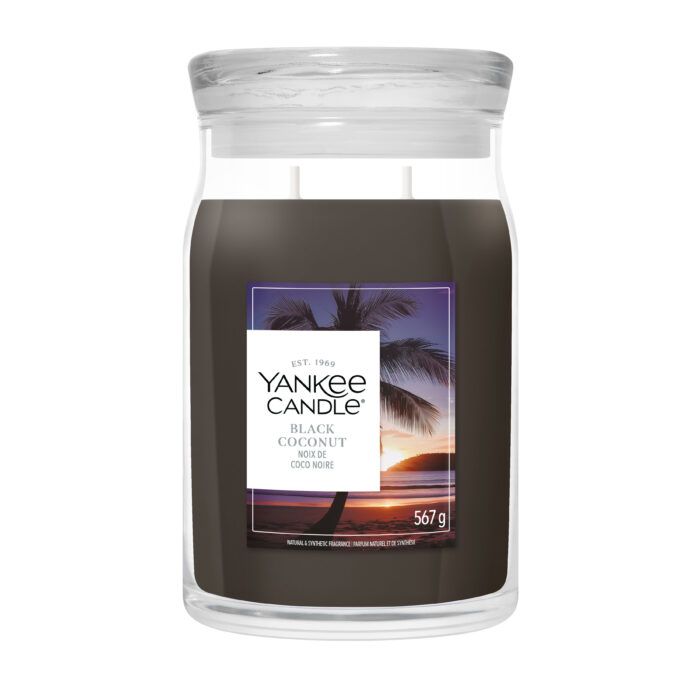 Black Coconut Signature Large Jar 567g 2-Docht – Produktansicht