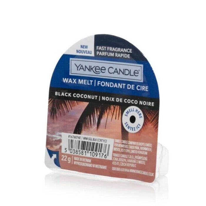 Black Coconut Wachsmelt 22g – Produktansicht
