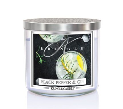Black Pepper & Gin 411g 3-Docht – Produktansicht