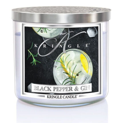 Black Pepper & Gin 411g 3-Docht – Hauptansicht