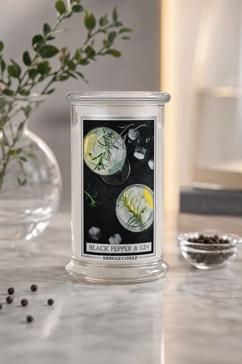 Black Pepper & Gin 623g – Stimmungsbild Black Pepper & Gin 623g in einer stimmungsvollen Anwendungsszene