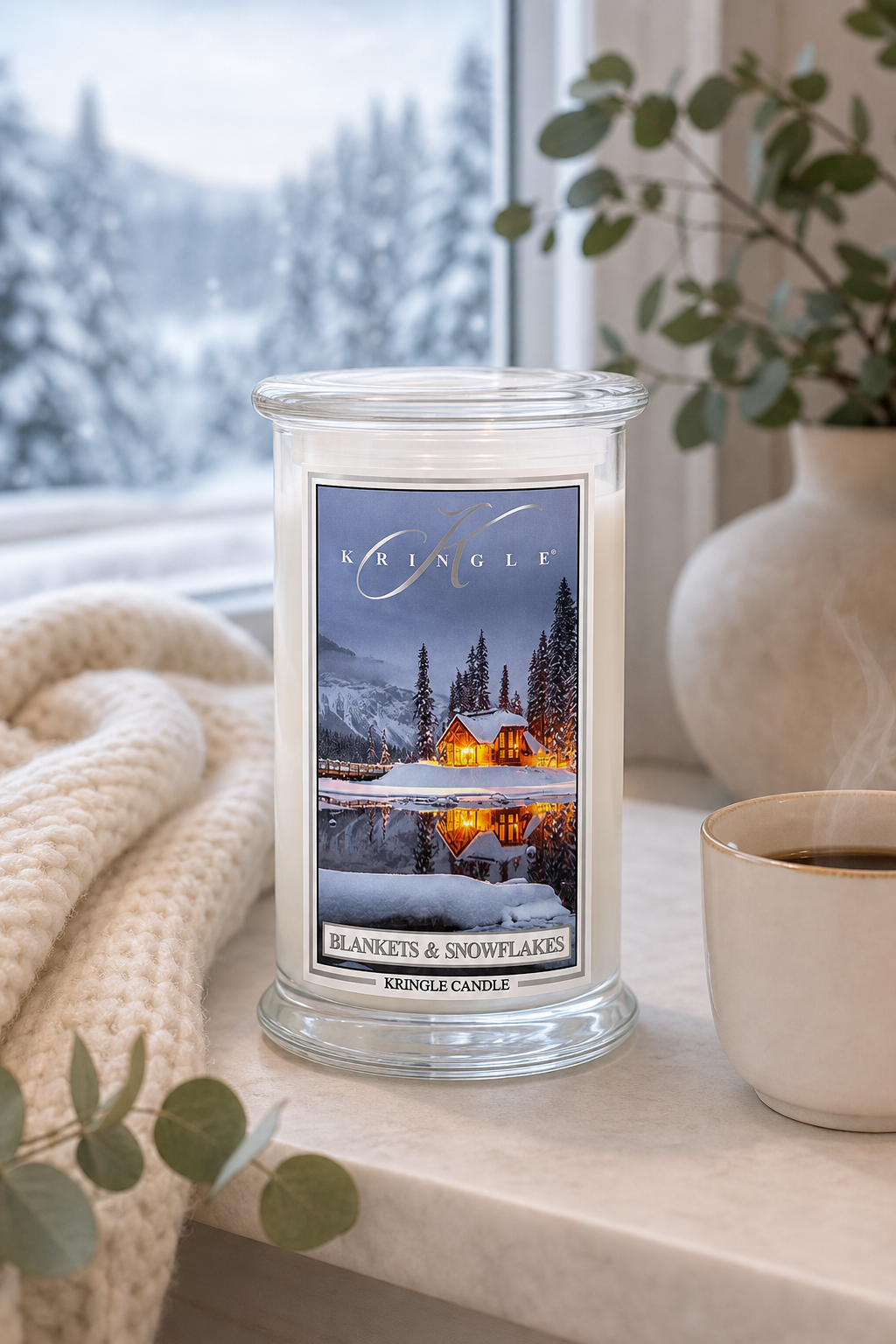 Blankets & Snowflakes 623g in einer stimmungsvollen Anwendungsszene