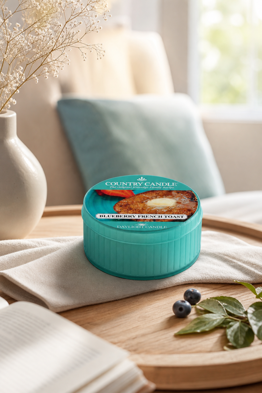 Blueberry French Toast Daylight 42g in einer stimmungsvollen Anwendungsszene