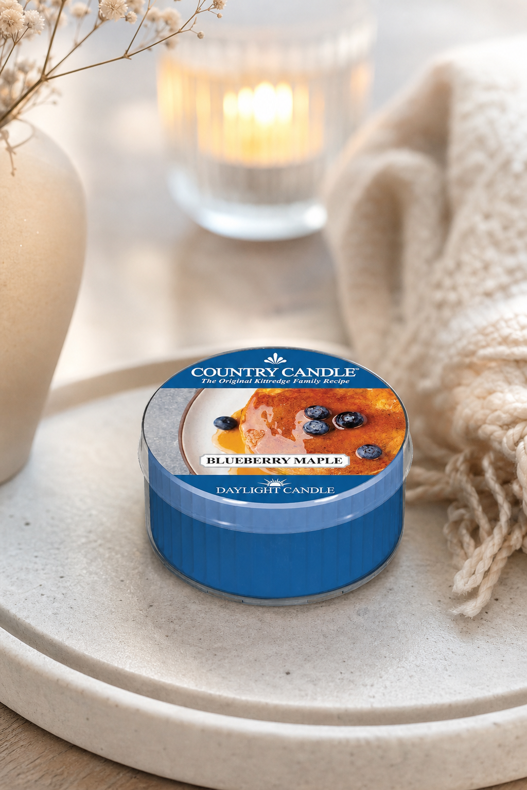 Blueberry Maple Daylight 42g in einer stimmungsvollen Anwendungsszene