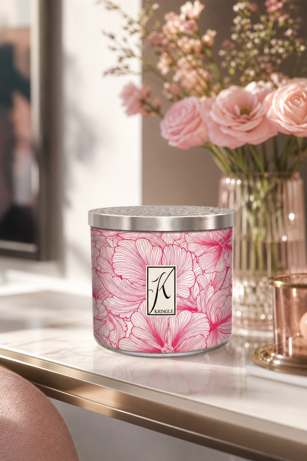 Botanicals 396g Tumbler 3-Docht in einer stimmungsvollen Anwendungsszene
