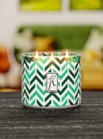 Bourbon Bonfire 396g Tumbler 3-Docht – Produktansicht