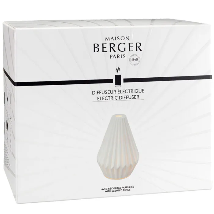 Frontansicht der Maison-Berger-Paris-Verpackung für elektrischen Diffuser