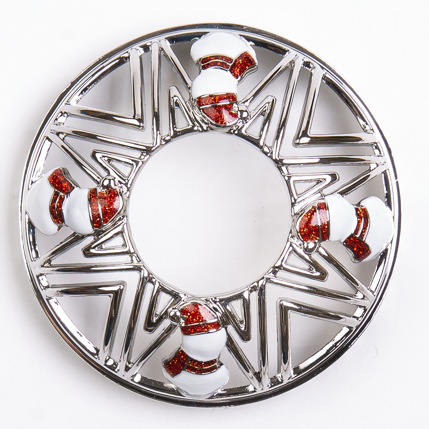 Produktbild Red Snowman Candle-Lid – Hauptansicht