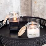 Candle Cosina L schwarz – Produktansicht