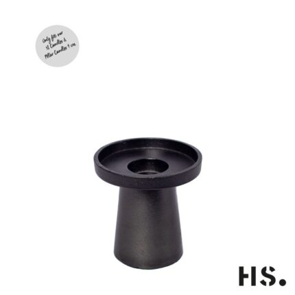 Candle Holder Dre schwarz – Produktansicht