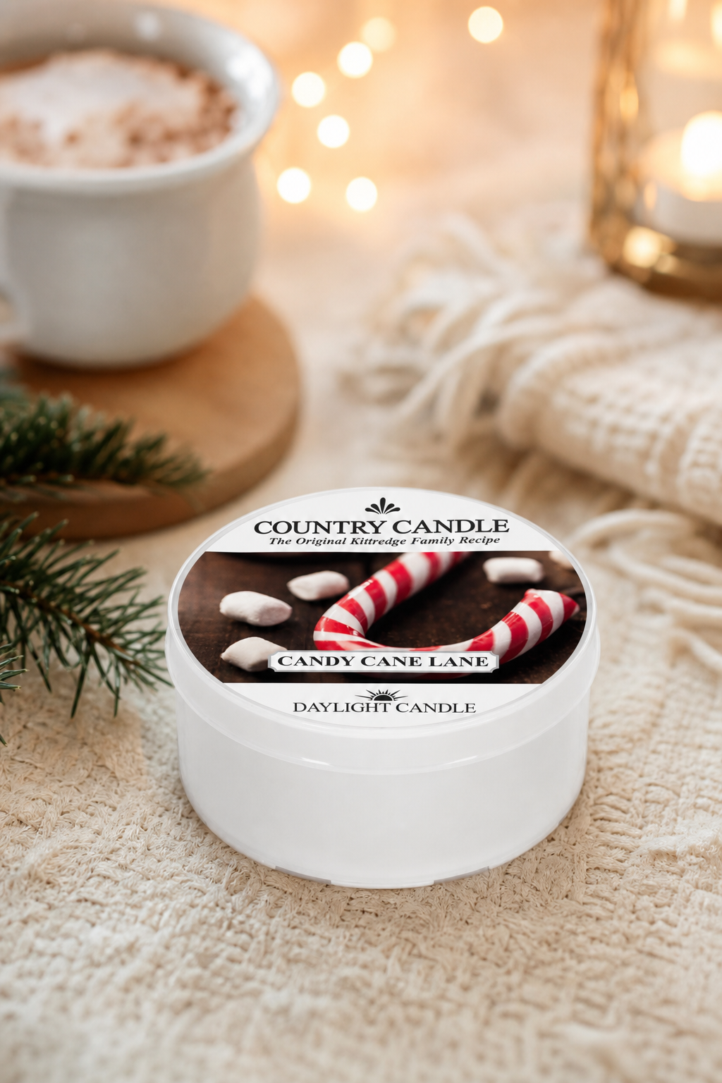 Candy Cane Lane Daylight 42g in einer stimmungsvollen Anwendungsszene