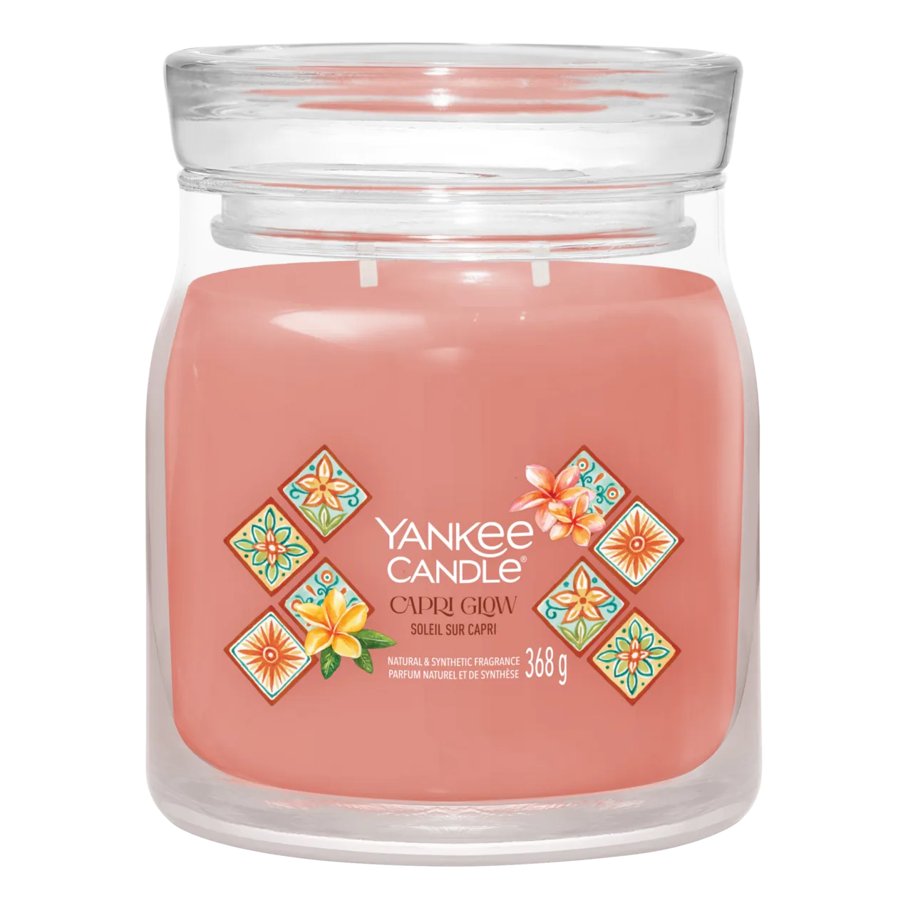 Produktbild Capri Glow Signature Medium Jar 368g 2-Docht – Hauptansicht