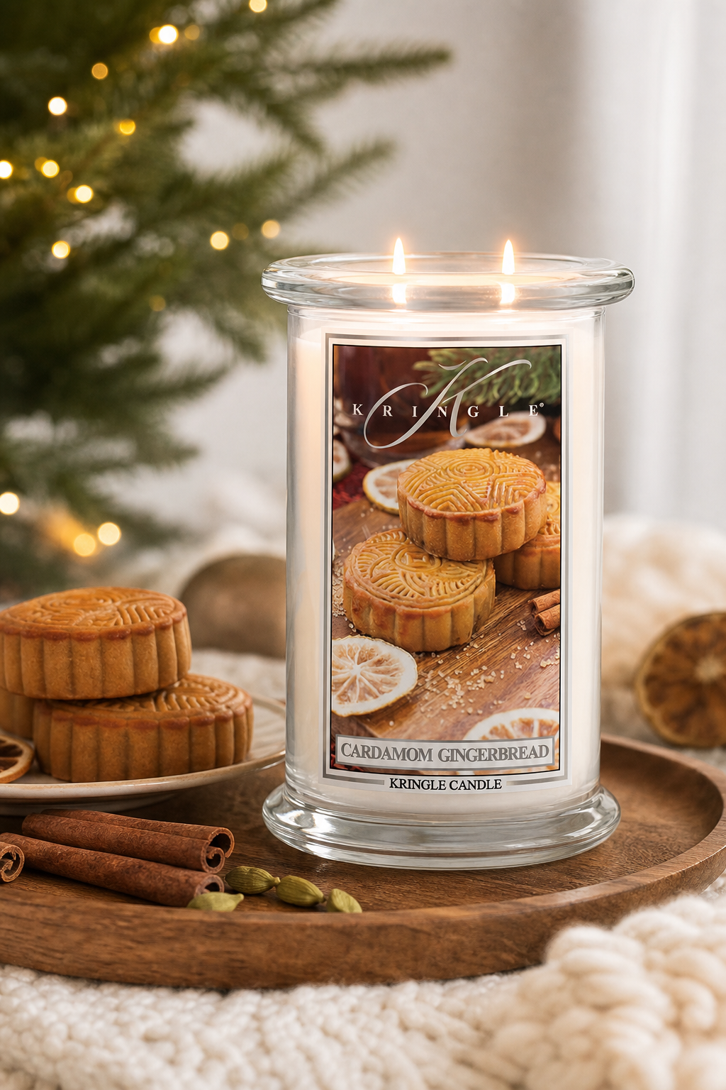 Cardamom Gingerbread 623g in einer stimmungsvollen Anwendungsszene