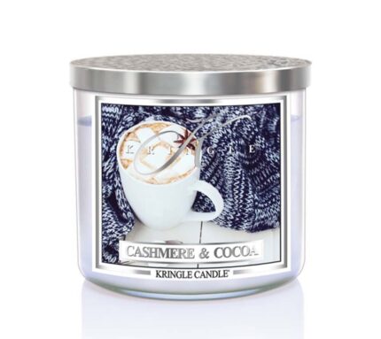 Cashmere & Cocoa 396g Tumbler 3-Docht – Produktansicht