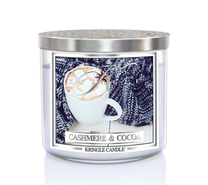 Cashmere & Cocoa 396g Tumbler 3-Docht – Produktansicht