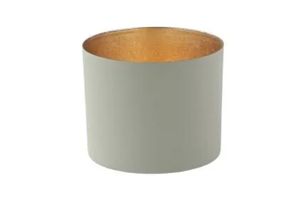 Chennai Windlicht L cool grey/gold – Produktansicht