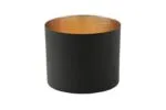 Chennai Windlicht L schwarz/gold – Produktansicht