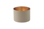 Chennai Windlicht M sandstone/gold – Produktansicht