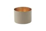 Chennai Windlicht M sandstone/gold – Produktansicht