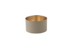 Chennai Windlicht S sandstone/gold – Produktansicht