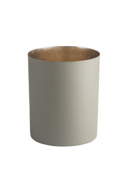 Chennai Windlicht XL cool gray/gold – Produktansicht