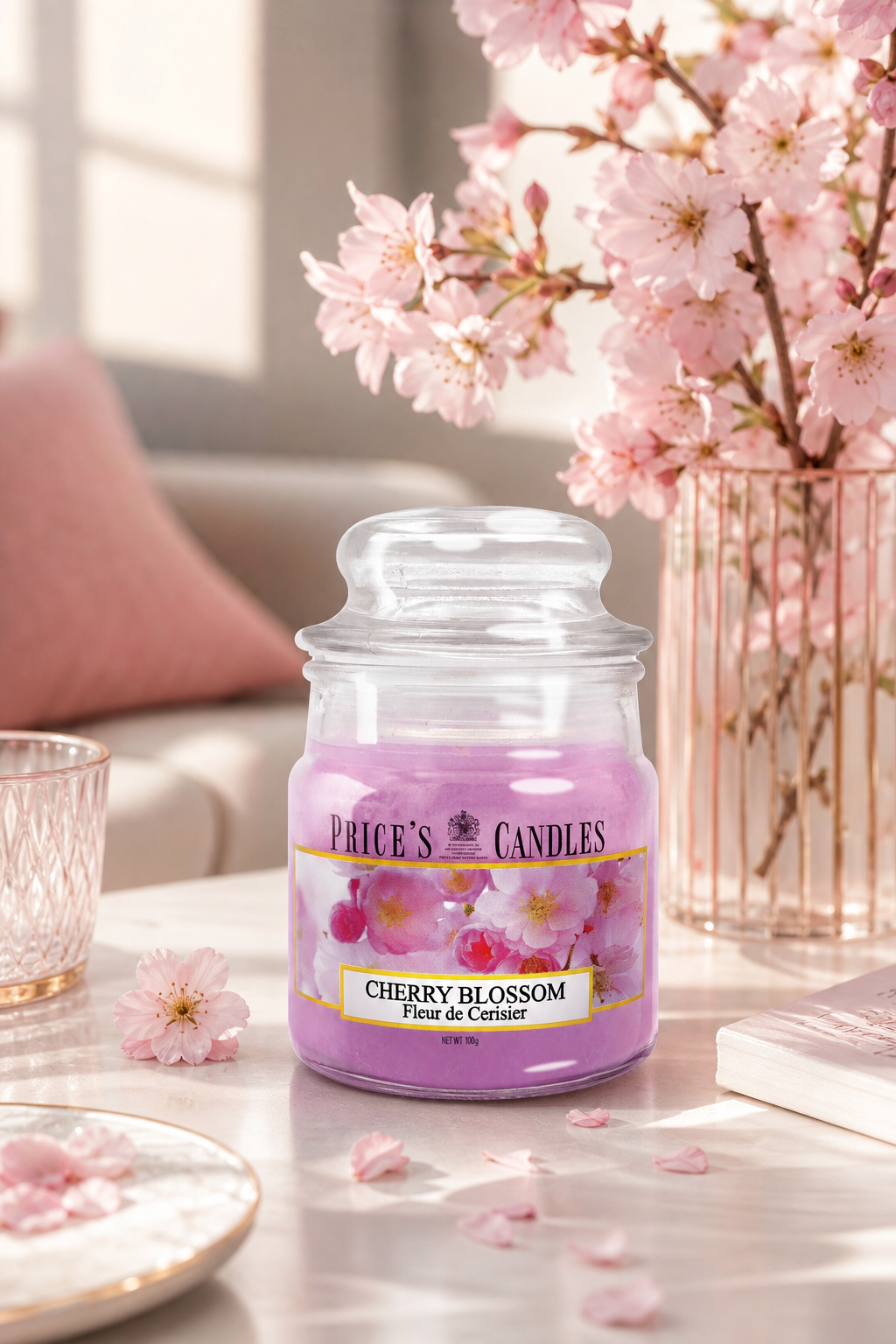 Cherry Blossom 100g in einer stimmungsvollen Anwendungsszene