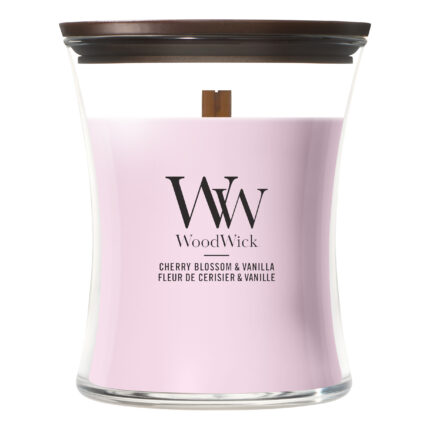 WoodWick Duftkerze Cherry Blossom & Vanilla als vollständige Produktansicht