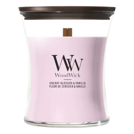 WoodWick Duftkerze Cherry Blossom & Vanilla als vollständige Produktansicht