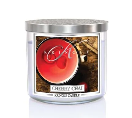 Cherry Chai 396g Tumbler 3-Docht – Produktansicht