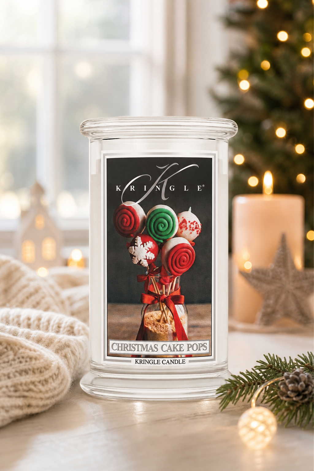 Christmas Cake Pops 623g in einer stimmungsvollen Anwendungsszene