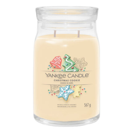 Christmas Cookie Signature Jar 567g 2-Docht – Produktansicht