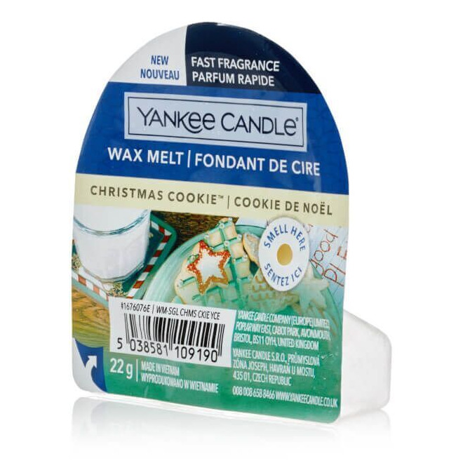 Yankee Candle Christmas Cookie Wax Melt Yankee Candle Christmas Cookie Wax Melt in Verpackung mit 22 g Inhalt
