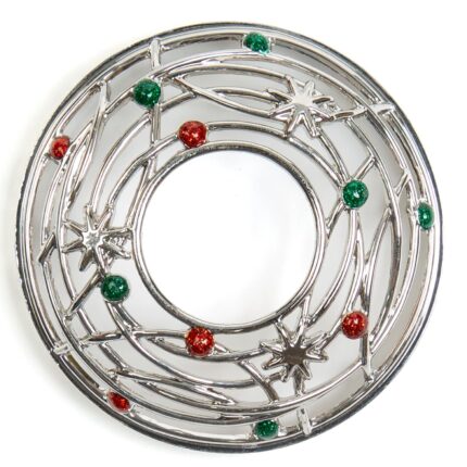 Christmas Wreath Candle-Lid – Hauptansicht